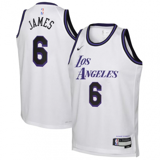 Lakers Swingman-LeBron Jr i gruppen BASKETKLDER / JUNIOR BASKETKLDER  / Tanks hos 2WIN BASKETBUTIK (EZ2B7BU8P-LAK06)