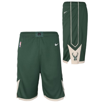 Bucks Swingman Shorts Jr i gruppen BASKETKLDER / JUNIOR BASKETKLDER  / Shorts hos 2WIN BASKETBUTIK (EZ2B7BXQL00-BCK)