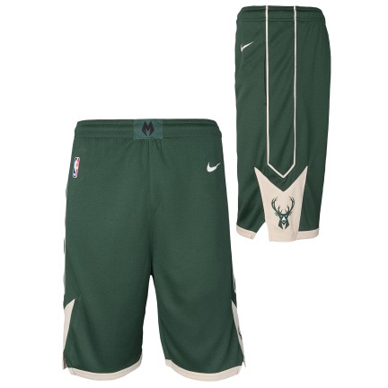 Bucks Swingman Short Jr i gruppen BASKETKLDER / JUNIOR BASKETKLDER  / Shorts hos 2WIN BASKETBUTIK (EZ2B7BXQL00-BCK)