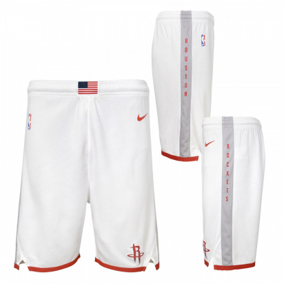 Rockets Swingman Short Jr i gruppen BASKETKLDER / JUNIOR BASKETKLDER  / Shorts hos 2WIN BASKETBUTIK (EZ2B7BYA2-ROCKETS)