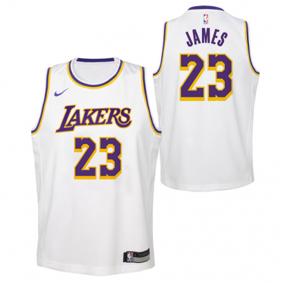 Lakers Swingman-LeBron Jr i gruppen BASKETKLDER / JUNIOR BASKETKLDER  / Tanks hos 2WIN BASKETBUTIK (EZ2B7BZ1P-James)