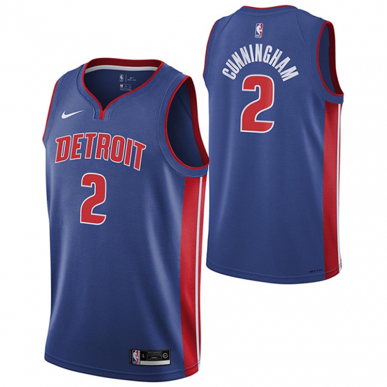 Pistons Swingman-Cunningham Jr i gruppen BASKETKLDER / JUNIOR BASKETKLDER  / Tanks hos 2WIN BASKETBUTIK (EZ2B7BZ2P-PISCC)