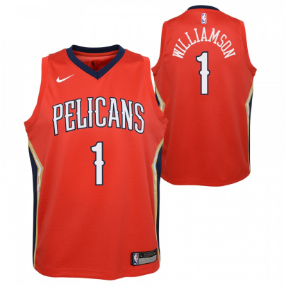 Pelicans Swingman -Williamson Jr i gruppen BASKETKLDER / JUNIOR BASKETKLDER  / Tanks hos 2WIN BASKETBUTIK (EZ2B7BZ3P-WILLIAMSON)