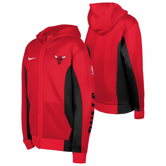 Bulls Zip Hoody Jr i gruppen BASKETKLDER / JUNIOR BASKETKLDER  / Hoodies / Jackor hos 2WIN BASKETBUTIK (EZ2B7FGS4-BUL)