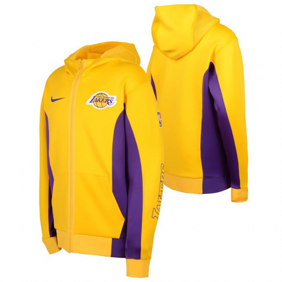 Lakers Zip Hoody Jr i gruppen BASKETKLDER / JUNIOR BASKETKLDER  / Hoodies / Jackor hos 2WIN BASKETBUTIK (EZ2B7FGS4-LAK)