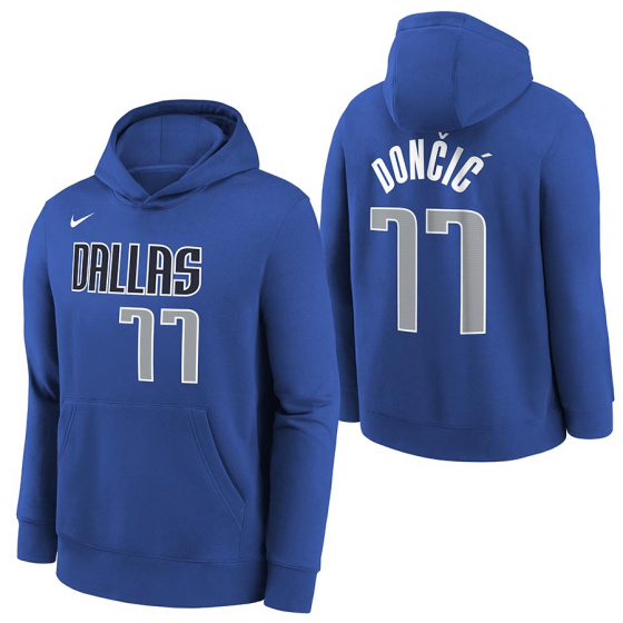 Mavericks-Doncic Hoody Jr i gruppen BASKETKLDER / JUNIOR BASKETKLDER  / Hoodies / Jackor hos 2WIN BASKETBUTIK (EZ2B7FGTA-MAVDL)