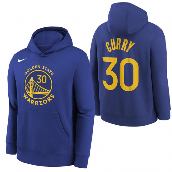 Warriors-Curry Hoody Jr i gruppen BASKETKLDER / JUNIOR BASKETKLDER  / Hoodies / Jackor hos 2WIN BASKETBUTIK (EZ2B7FTGA-WARSC)