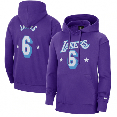 Lakers-LeBron Hoody Jr i gruppen BASKET / JUNIOR BASKETKLÄDER  / Hoodies / Jackor hos 2WIN BASKETBUTIK (EZ2B7HC33-LAK06)