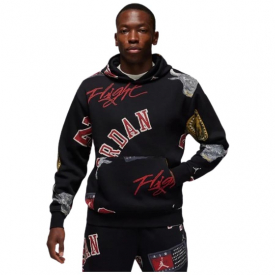 Jordan Flight Hoody i gruppen BASKETKLDER / HERR BASKETKLDER  / Hoodies / Trjor / Jackor hos 2WIN BASKETBUTIK (FN4545-010)