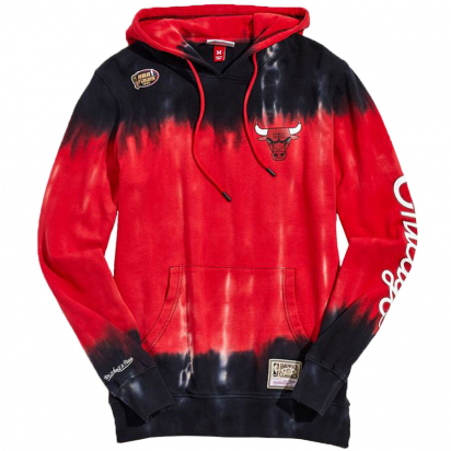 Bulls Tie Dye Hoody i gruppen BASKETKLDER / HERR BASKETKLDER  / Hoodies / Trjor / Jackor hos 2WIN BASKETBUTIK (FPHDDL19098-CBUMULT)