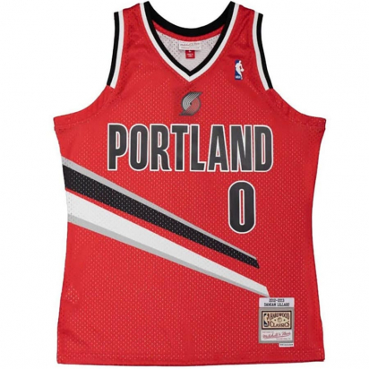 Trail Blazers-Lillard Swingman i gruppen BASKETKLDER / HERR BASKETKLDER  / Tanks hos 2WIN BASKETBUTIK (SMJY3457-LILLARD)