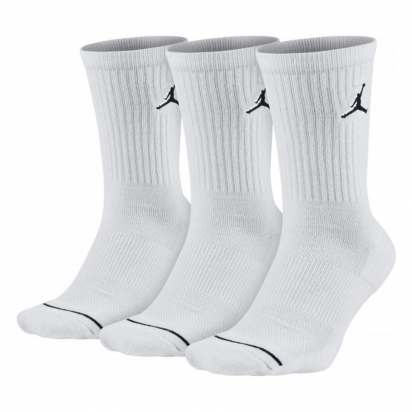 Jordan Jumpman Dri-Fit Crew 3-Pack i gruppen ACCESSOARER   / Strumpor hos 2WIN BASKETBUTIK (SX5545-100)