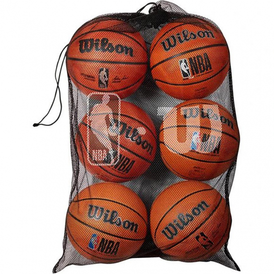 Wilson NBA Mesh 6 Ball Carry Bag i gruppen BASKETBOLLAR hos 2WIN BASKETBUTIK (WTBA70030)