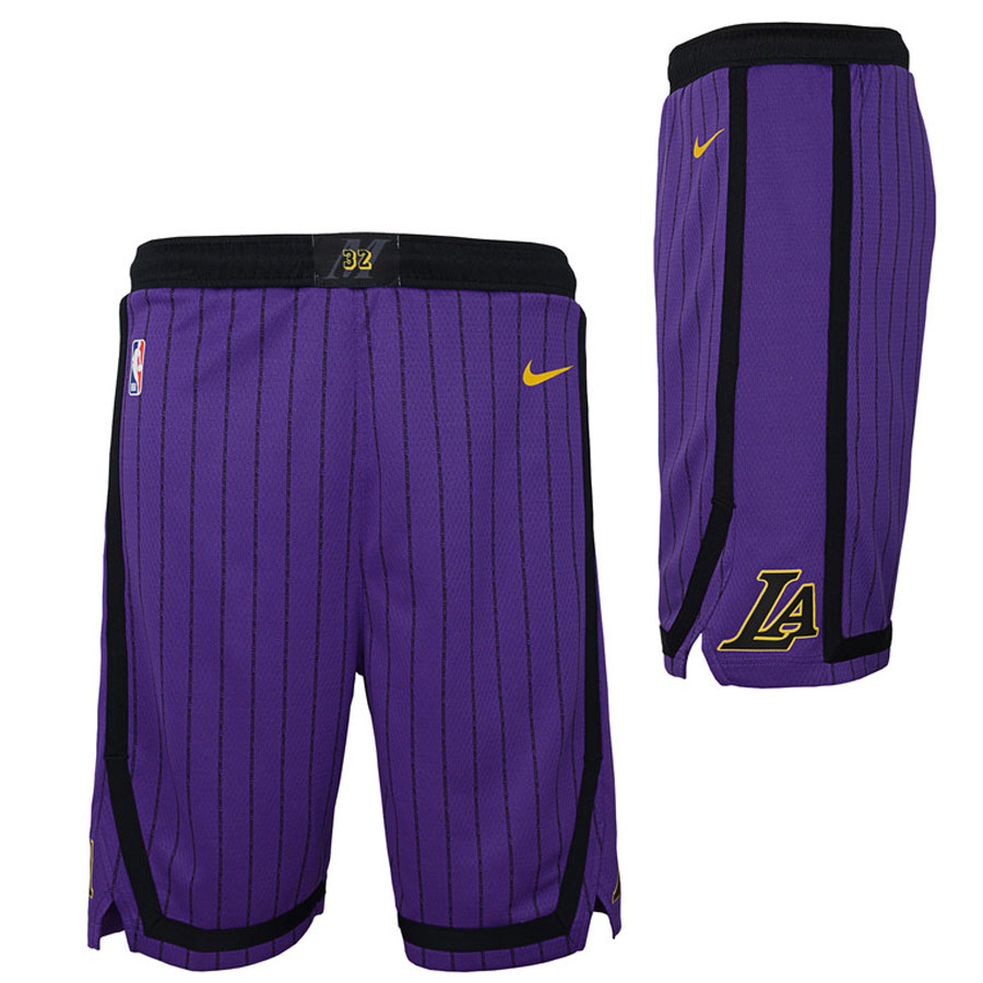 authentic lakers shorts