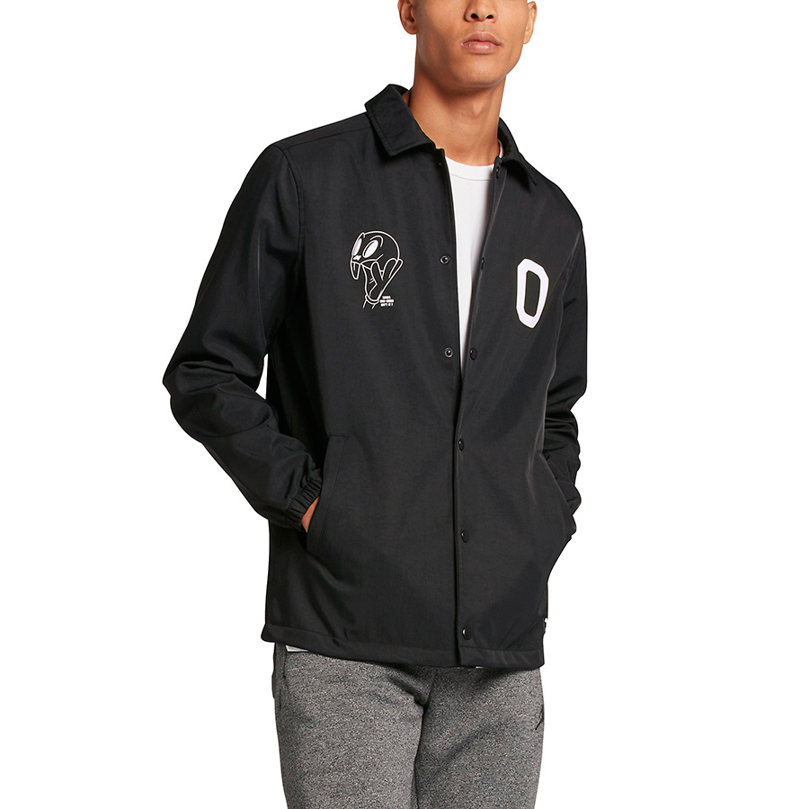 woven swoosh jacket