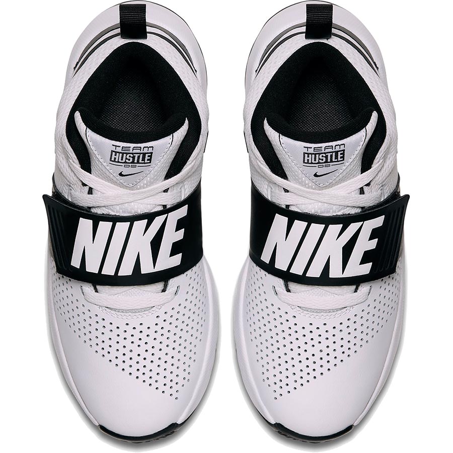 nike team hustle d8 white