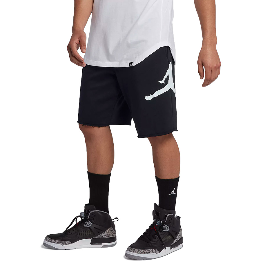 jumpman fleece shorts