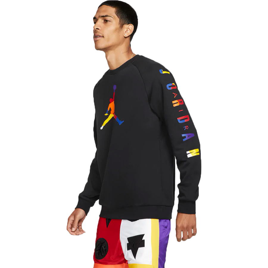 bluza air jordan dna fleece crew