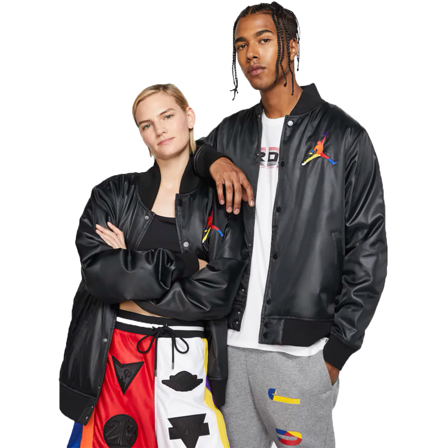 jordan dna satin jacket