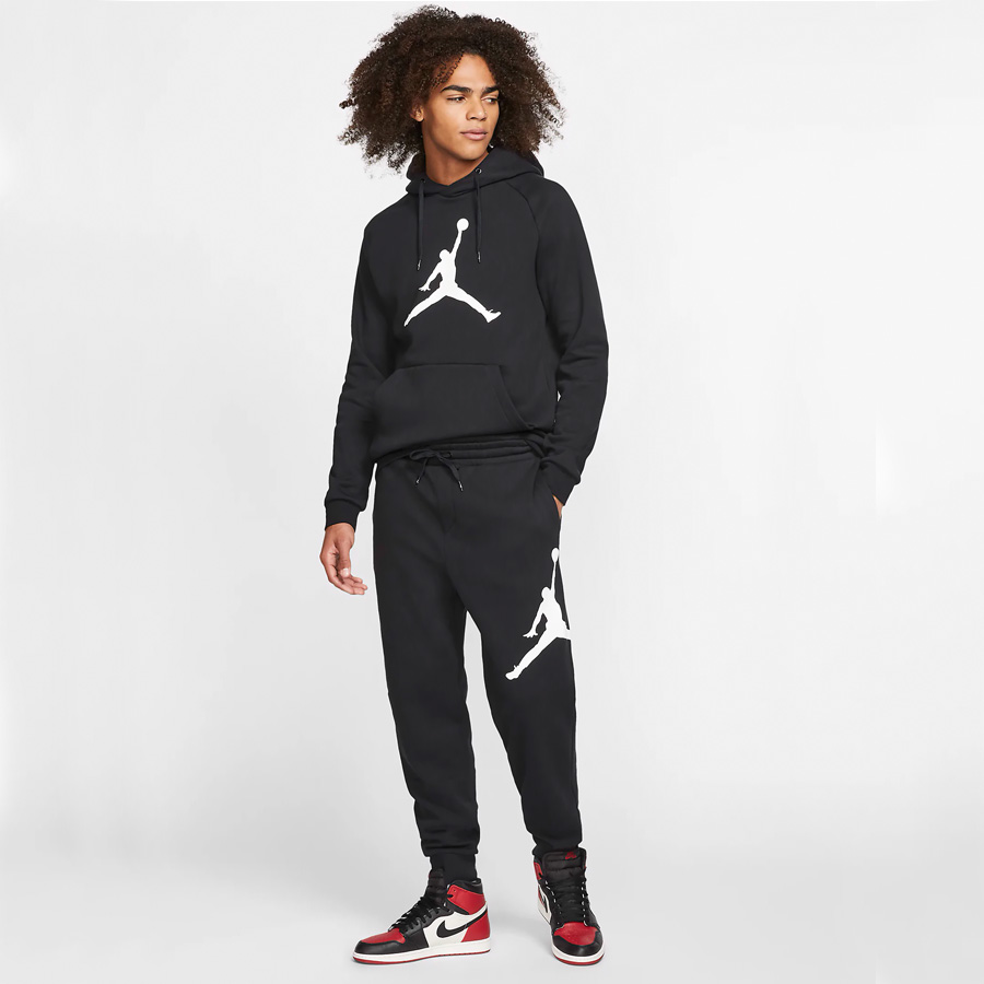 jumpman logo hoodie