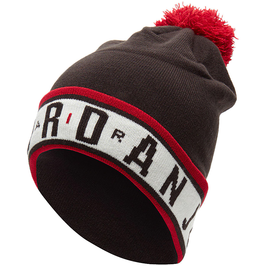 jordan beanie with pom