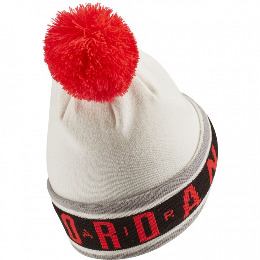jordan cuffed pom beanie