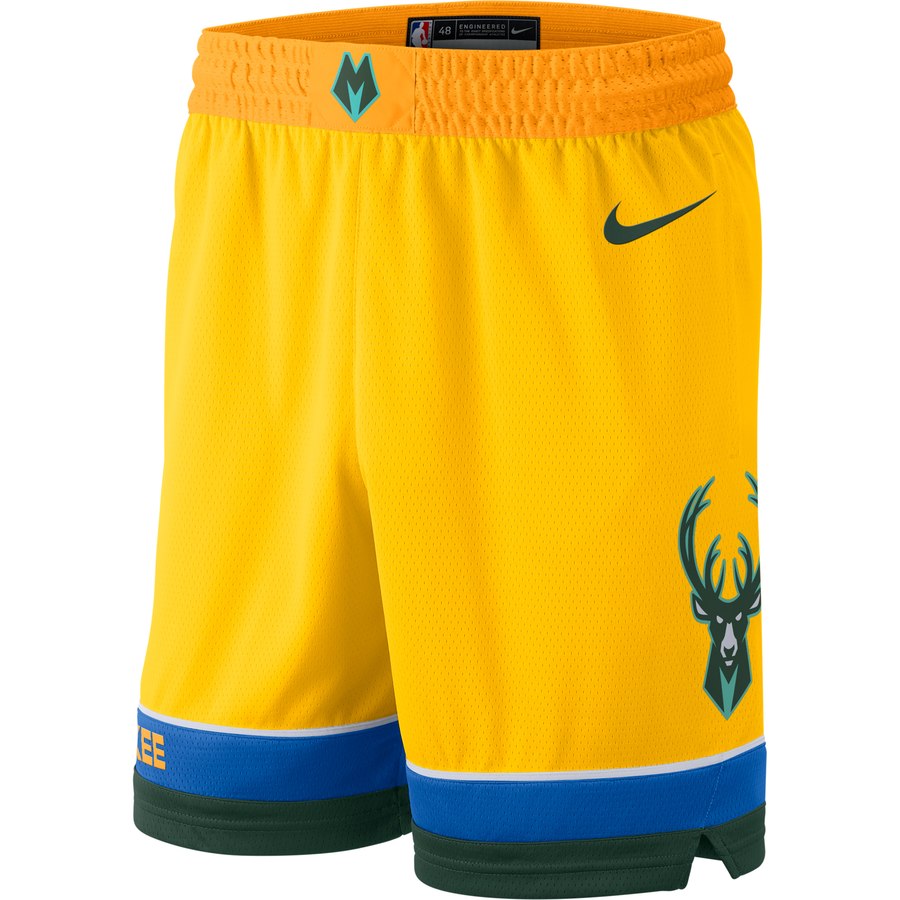 bucks nba shorts
