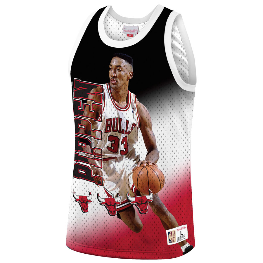 Köp Pippen - Bulls - NBA Behind The Back Tank från MITCHELL & N