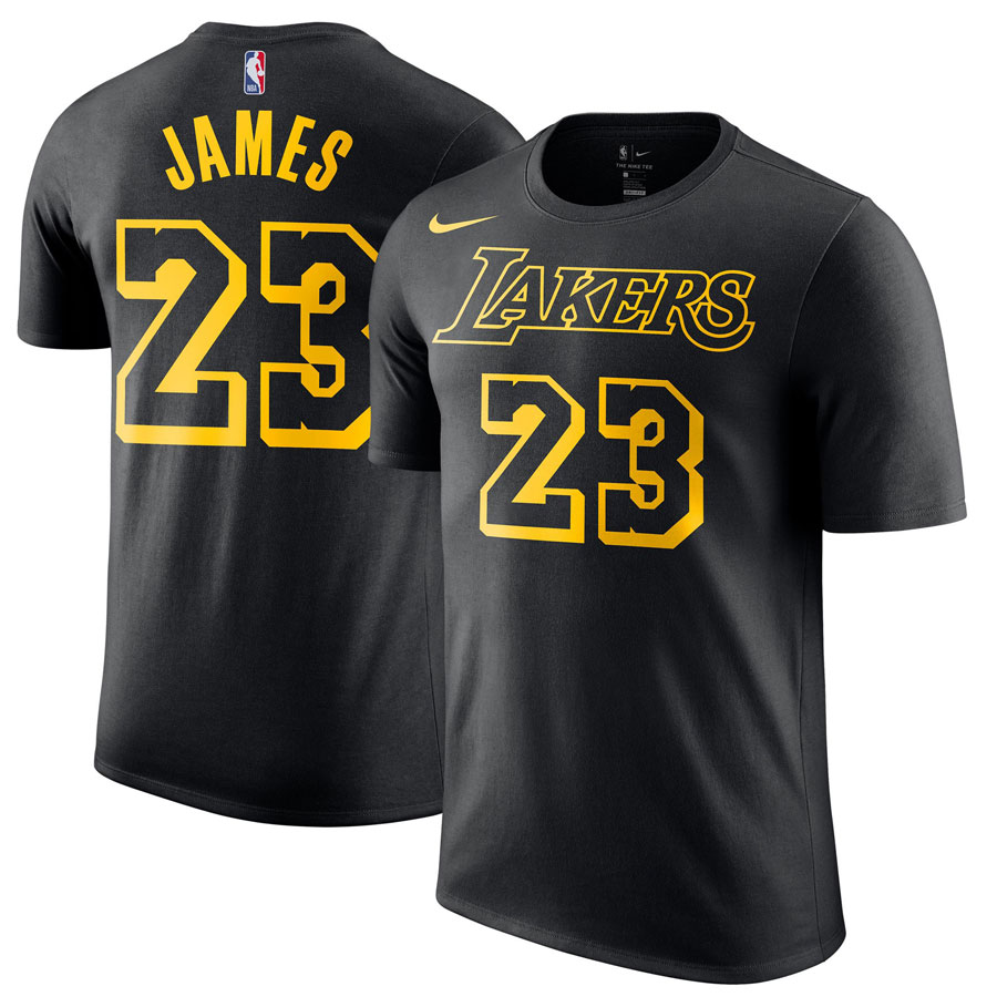 black lakers lebron shirt