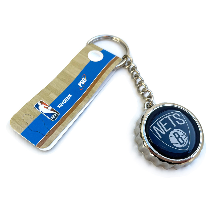 Nets Bottle Cap Opener Nyckelring