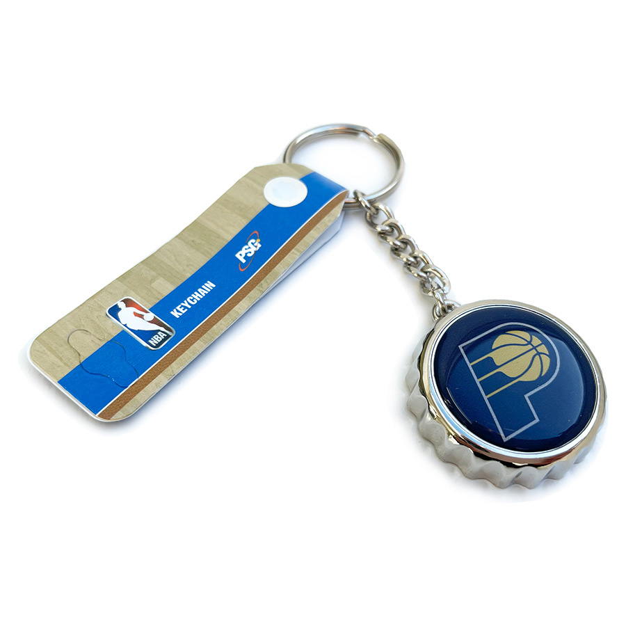 Pacers Bottle Cap Opener Nyckelring