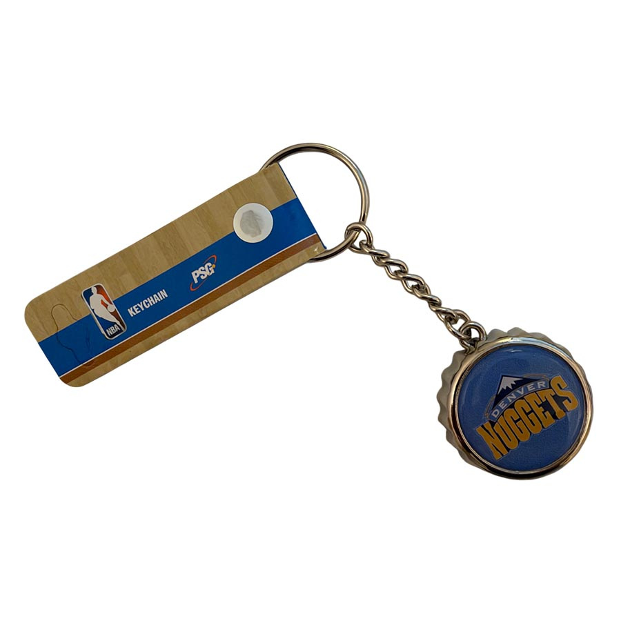 Nuggets Bottle Cap Opener Nyckelring