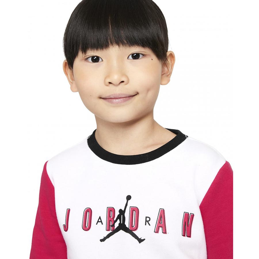 Jordan Crew & Leggings Set flicka