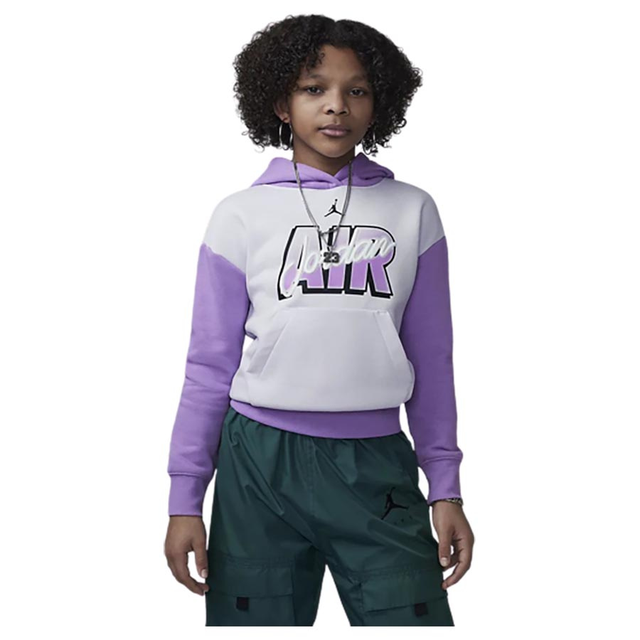 Jordan Blocked Air Ress Hoody Flicka