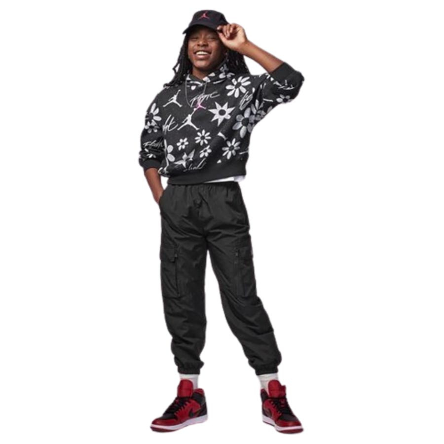 Jordan Floral Flight Hoody Flicka
