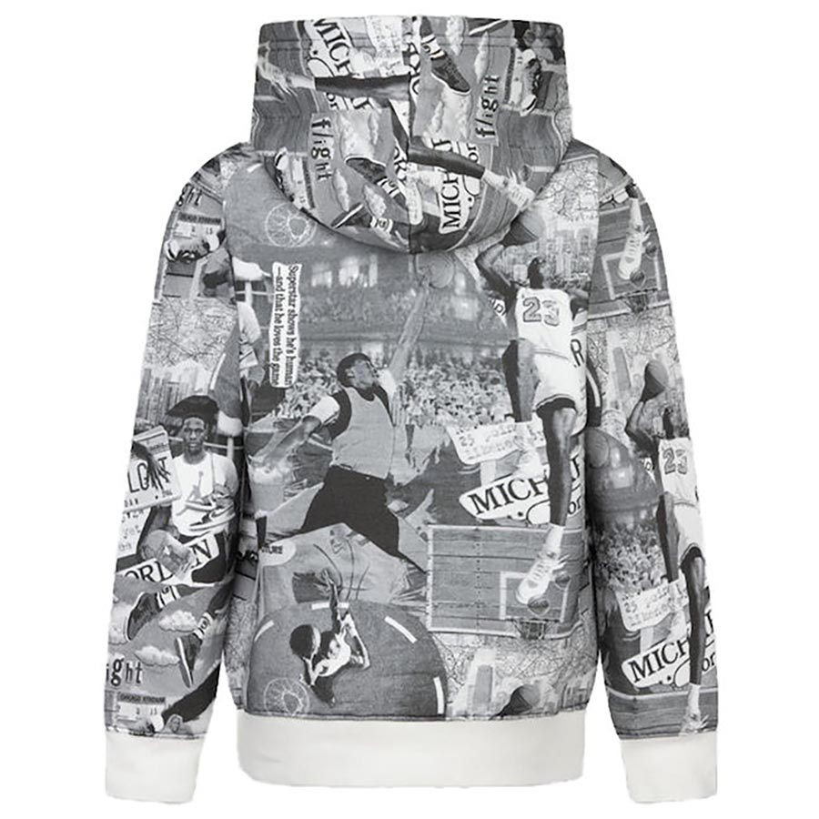 Jordan Brooklyn Print Hoody Jr