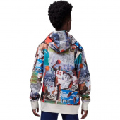 Jordan Brooklyn Print Hoody Jr Jordan Brooklyn Print Hoody Jr