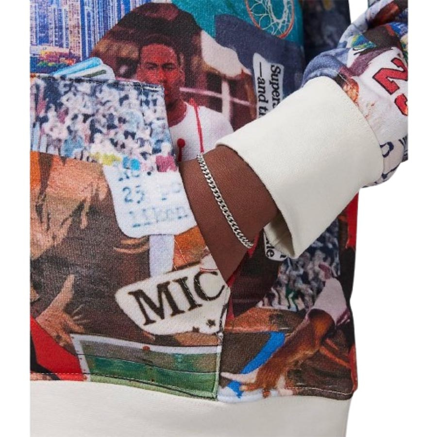 Jordan Brooklyn Print Hoody Jr