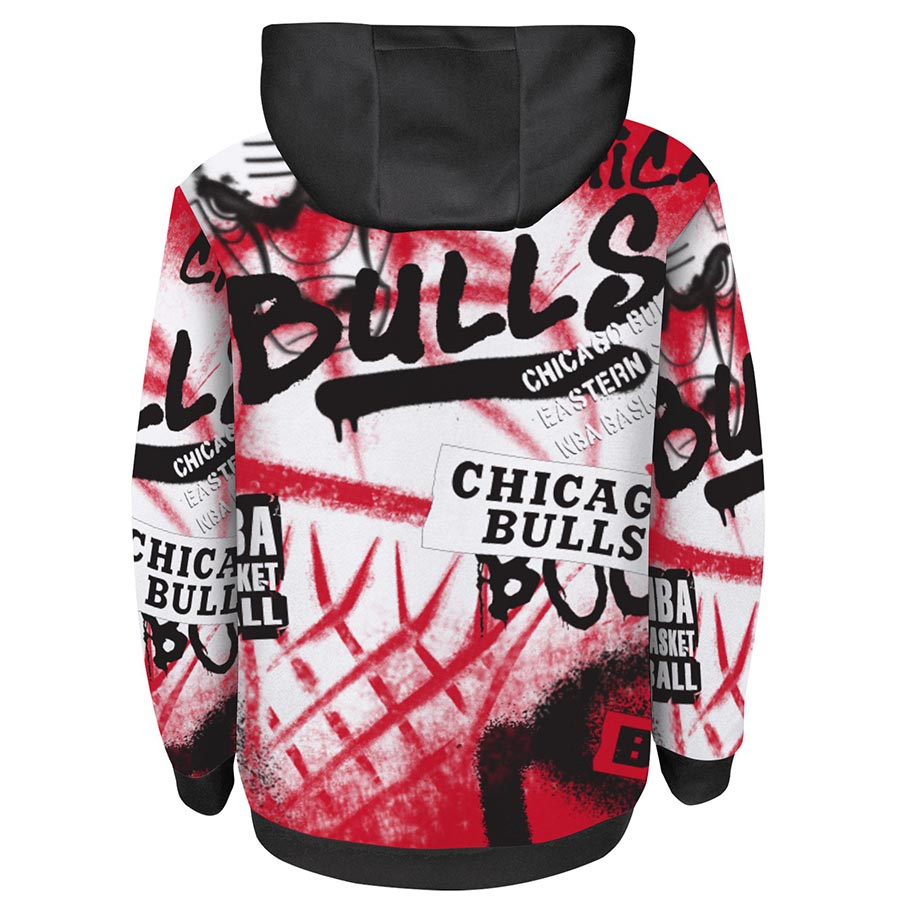 Bulls Spray Ball Hood Jr