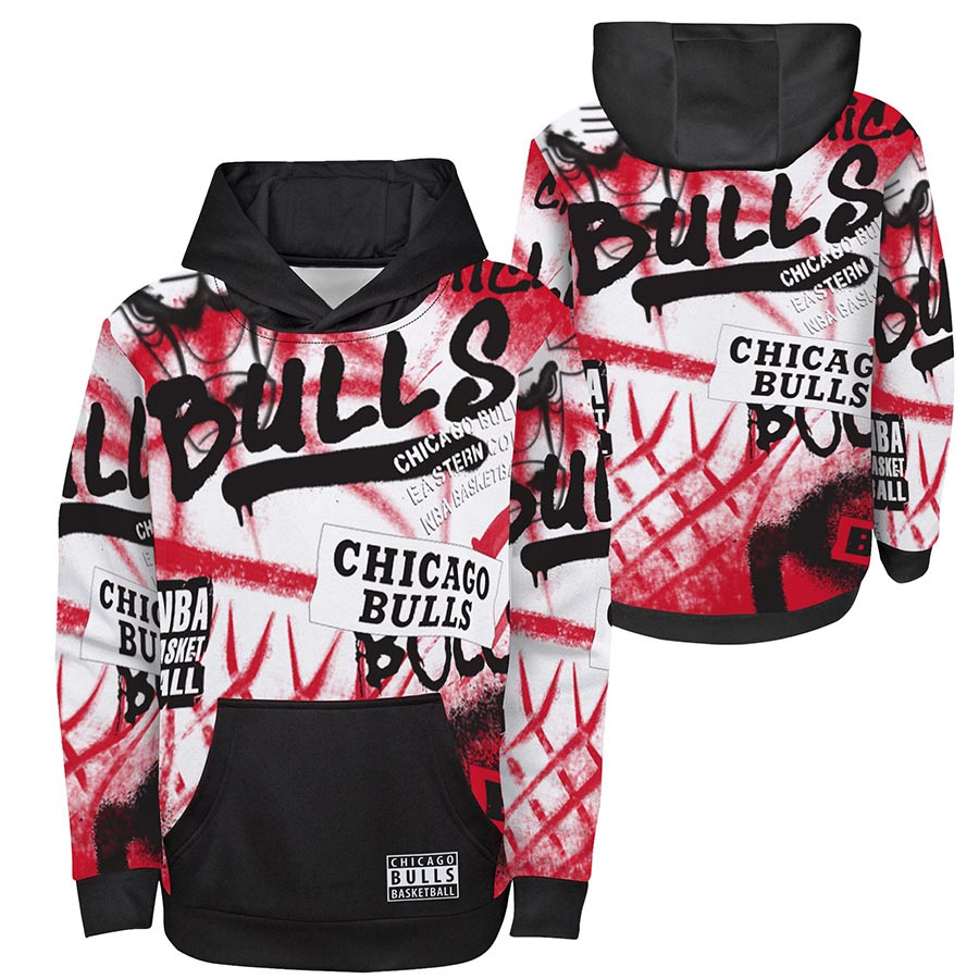 Bulls Spray Ball Hood Jr