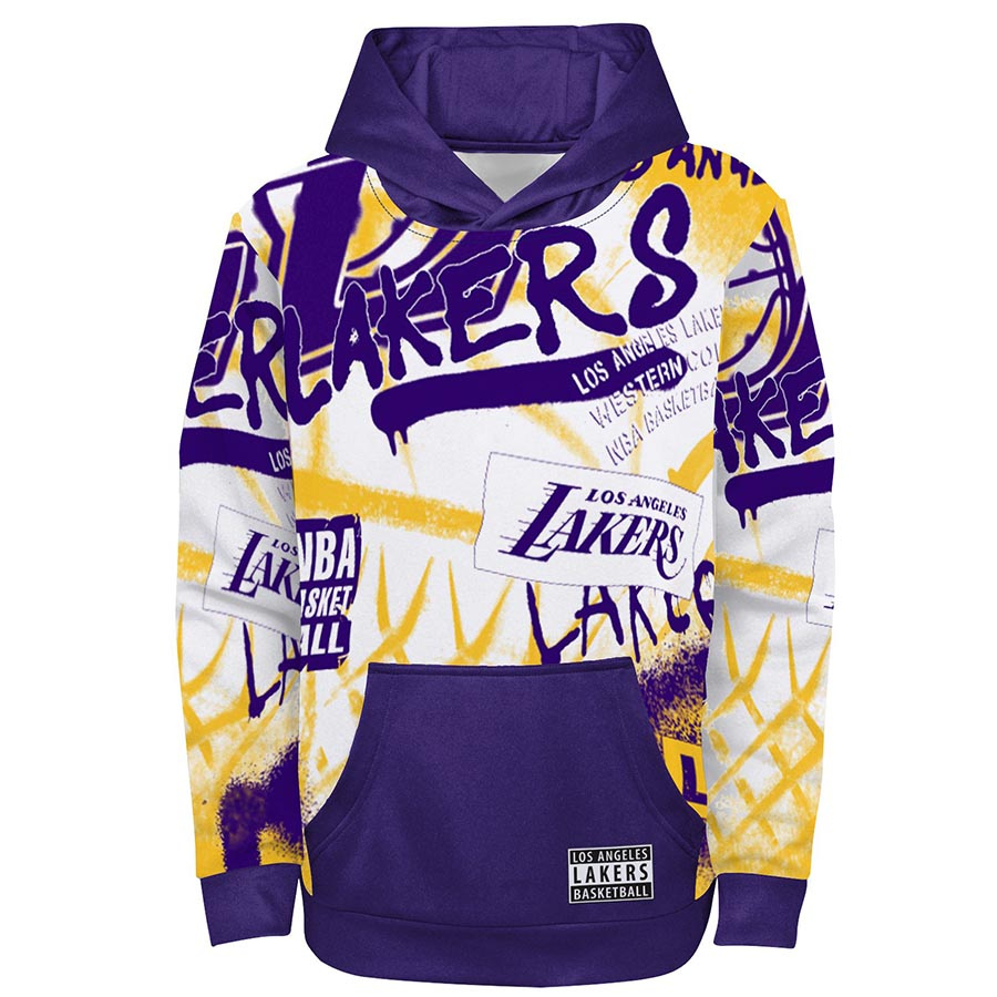 Lakers Spray Ball Hood Jr