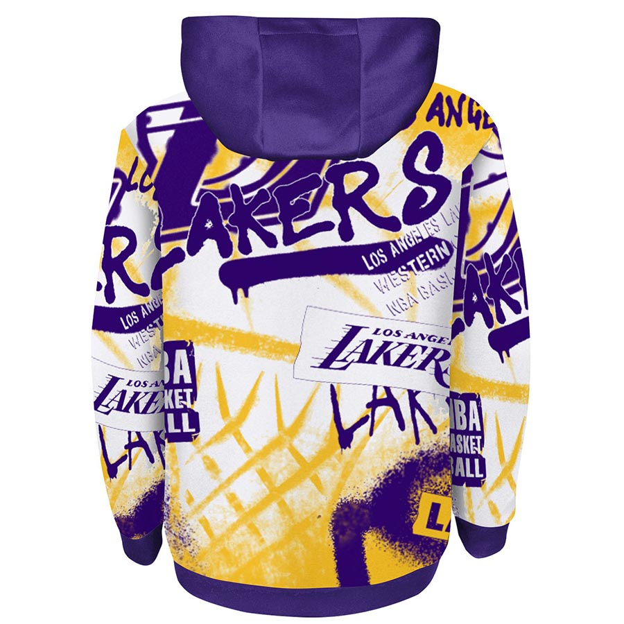 Lakers Spray Ball Hood Jr