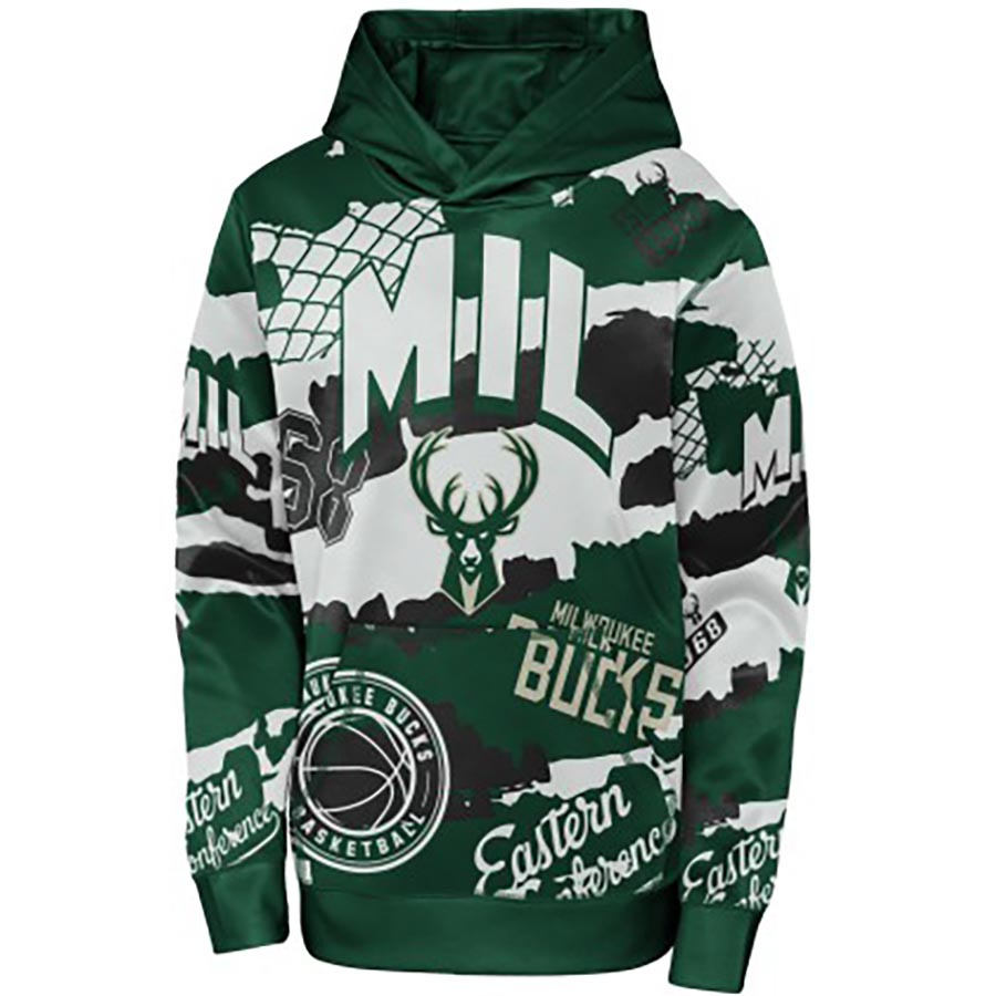 Bucks Over The Limit Sublimated Hoody Jr