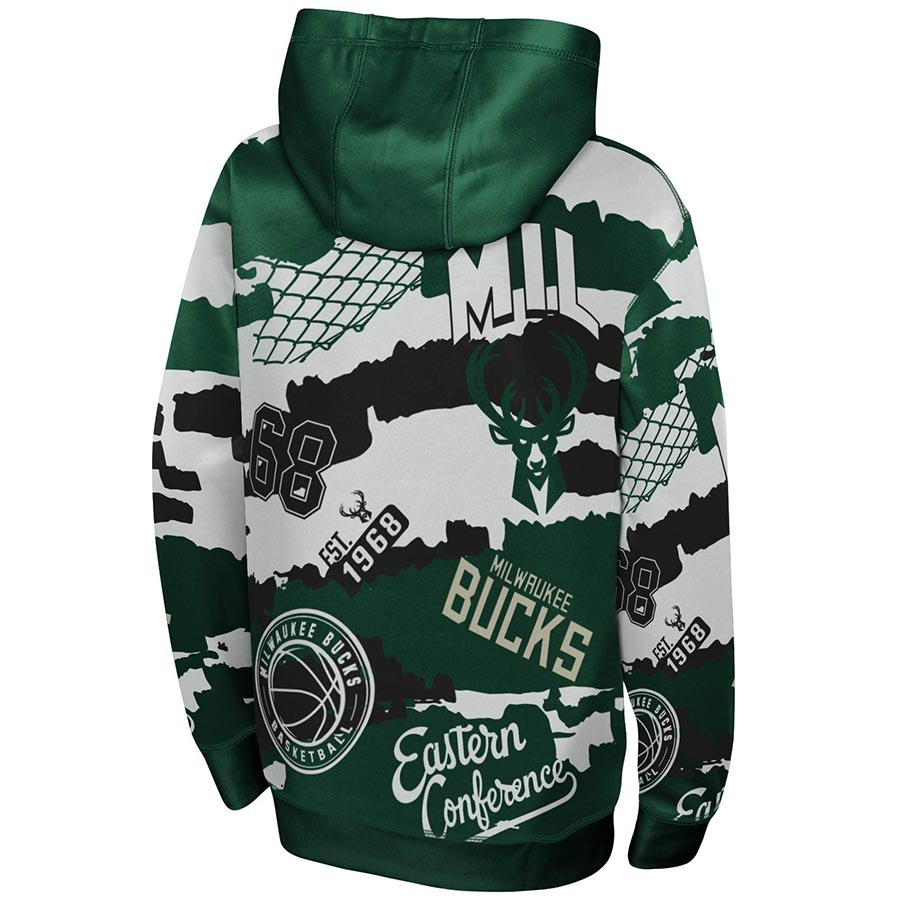 Bucks Over The Limit Sublimated Hoody Jr