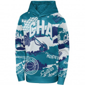 Hornets Over The Limit Sublimated Hoody Jr
