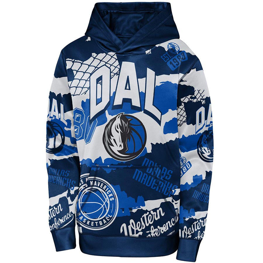 Mavericks Over The Limit Sublimated Hoody Jr