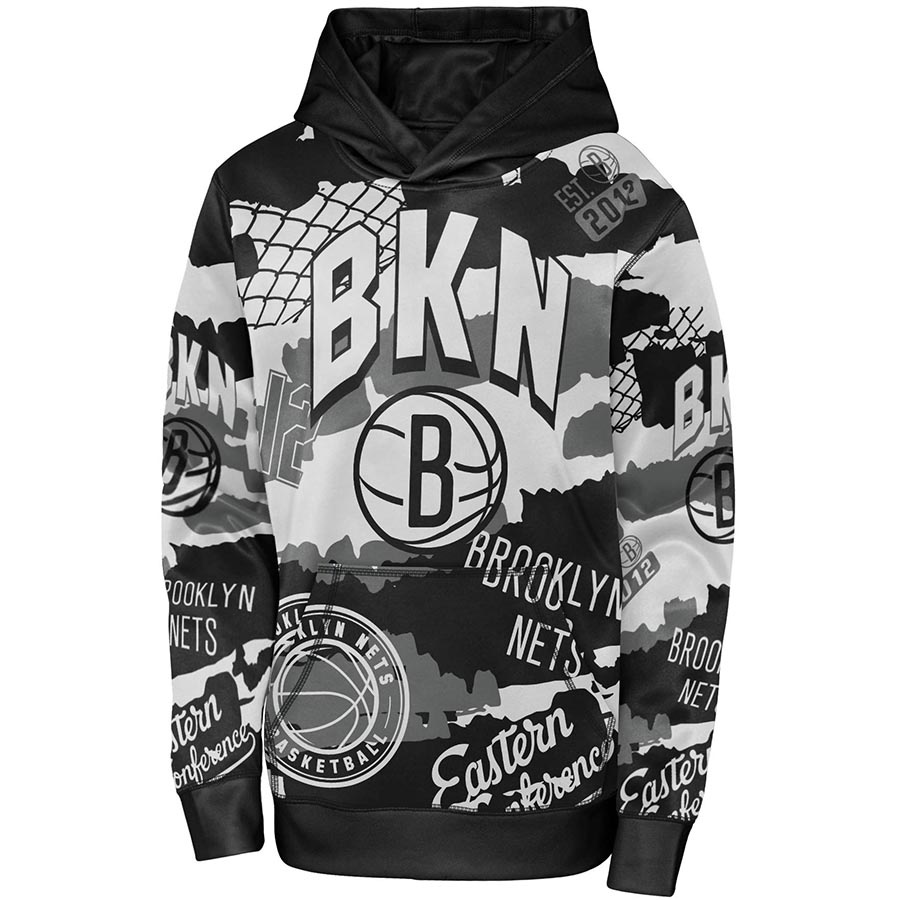 Nets Over The Limit Sublimated Hoody Jr