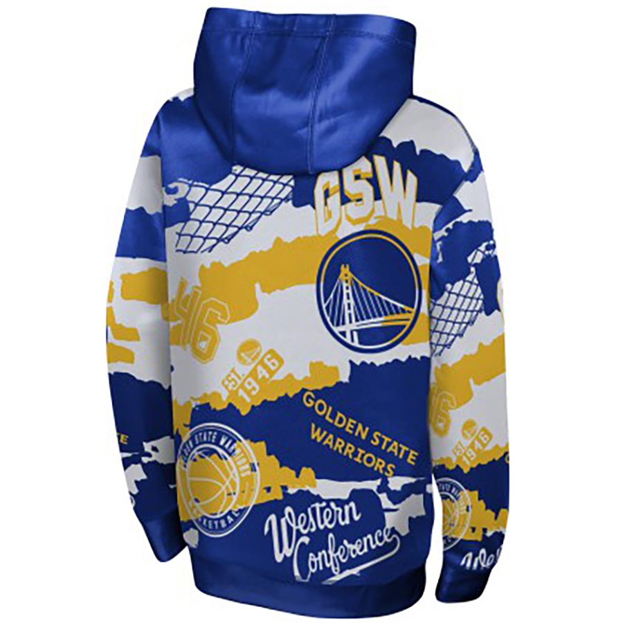Warriors Over The Limit Sublimated Hoody Jr