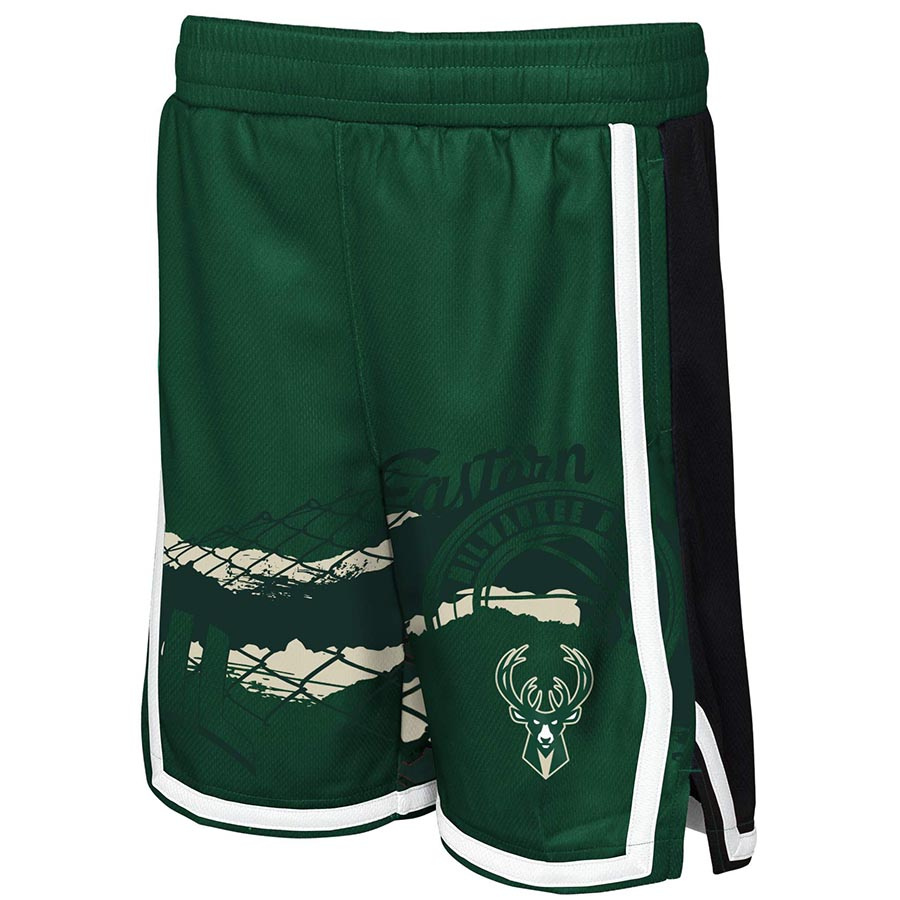 Bucks Fade Away Baller Shorts Jr