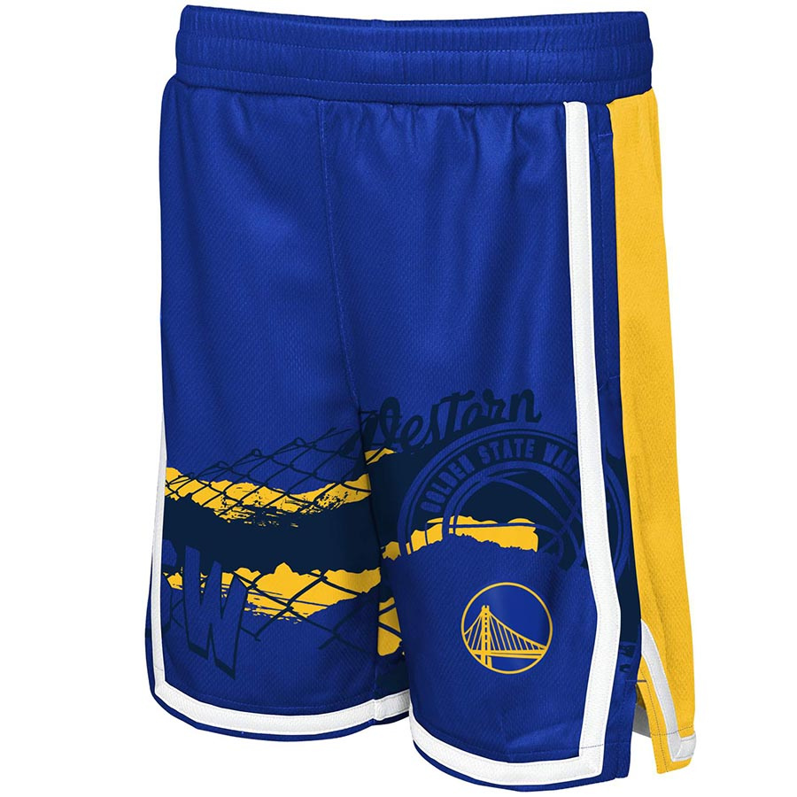 Warriors Fade Away Baller Shorts Jr